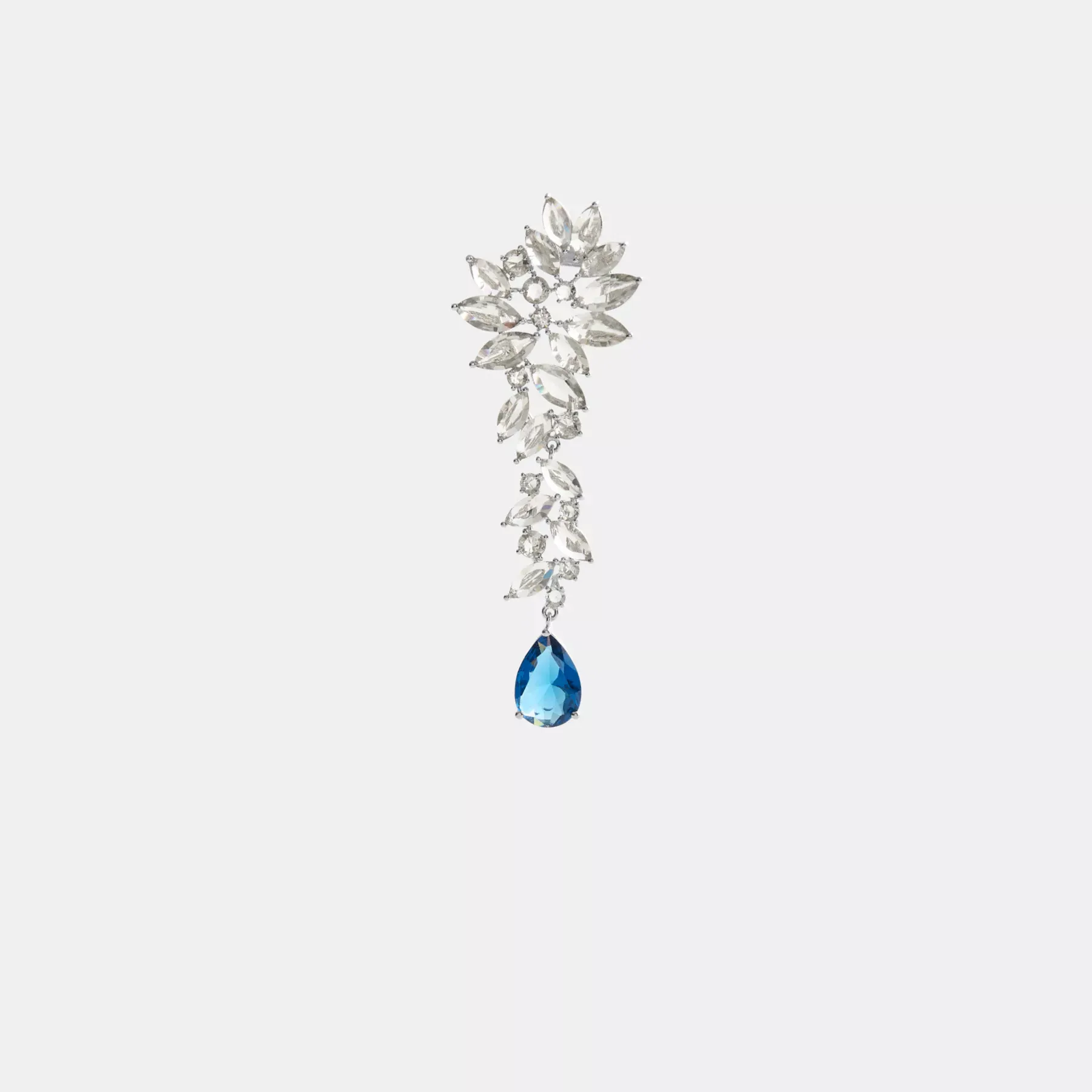 Statement Crystal Single Earring