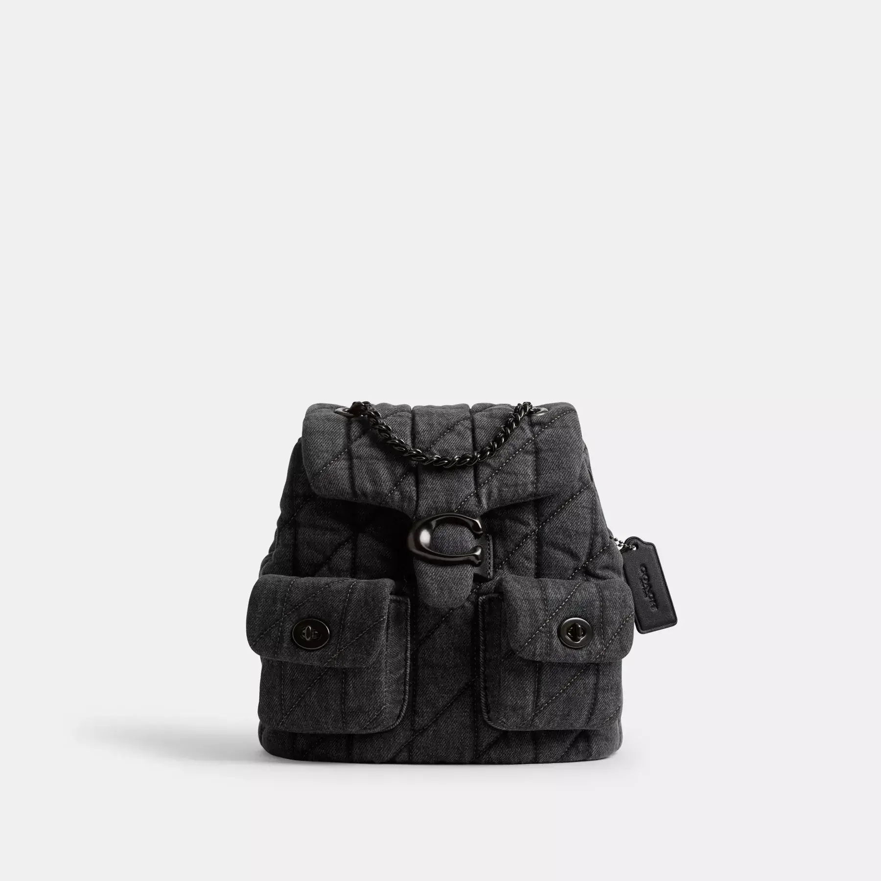 Tabby Backpack With Quilting