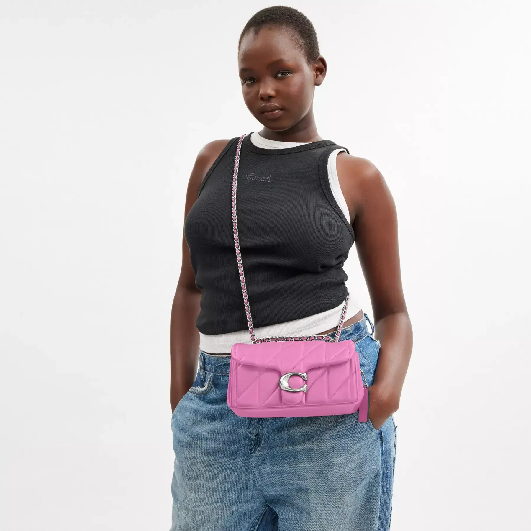 Tabby Shoulder Bag 20 With Pillow Quilting Tabby Shoulder Bag 20 With Pillow Quilting