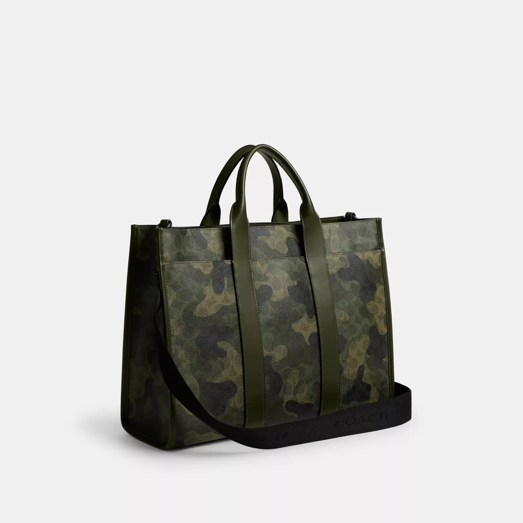 Wesley Tote In Signature Camo Print