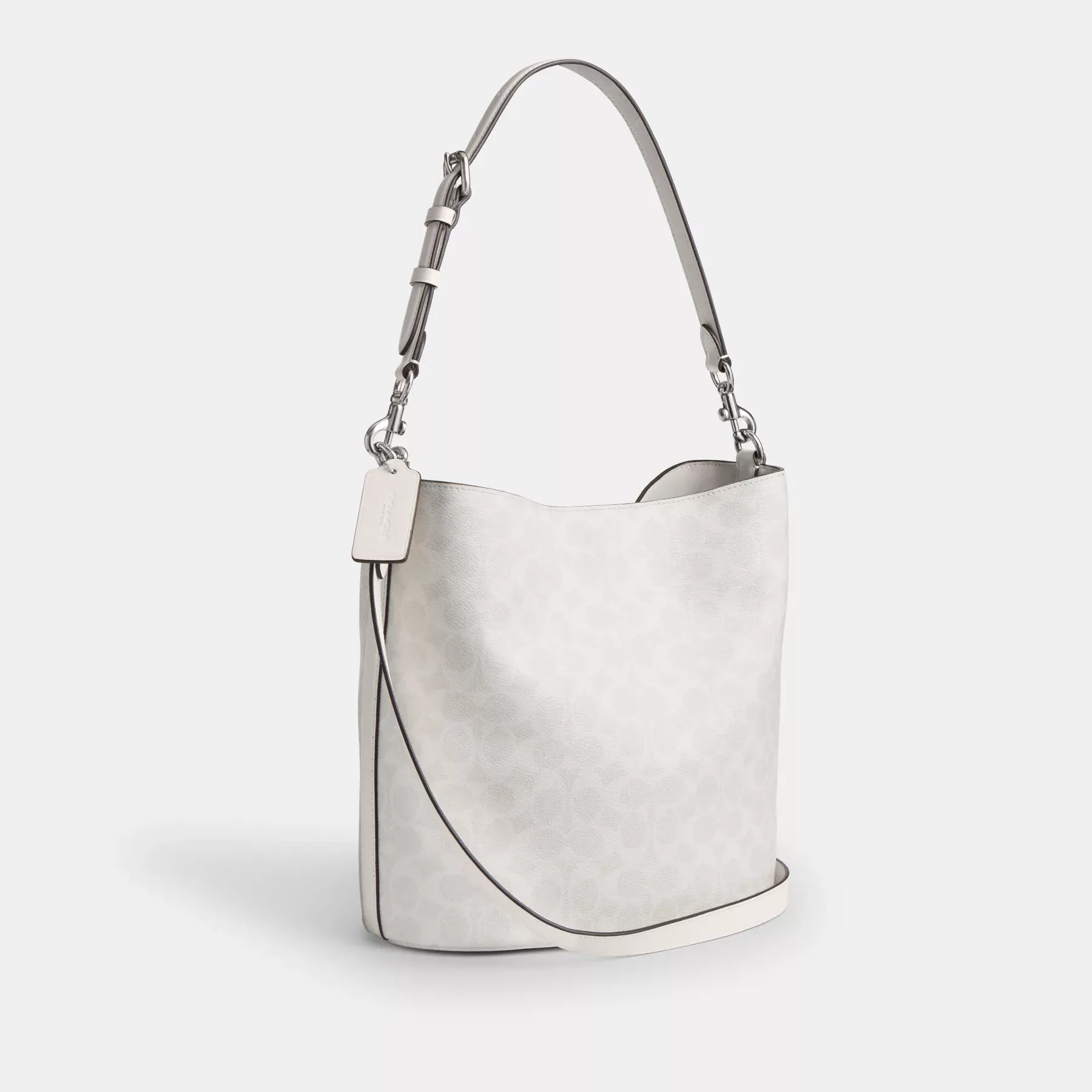 Willow Soft Bucket Bag In Signature Canvas